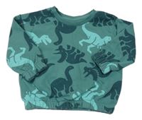 Zelená mikina s dinosaurami Primark
