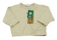 Nové - Béžová oversize mikina So Cute