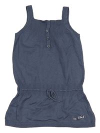 Modrošedá úpletová tunika s páskem S. Oliver