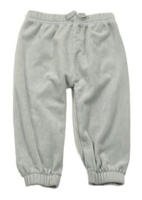 Sivé zamatové rebrované nohavice Dunnes Stores