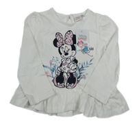 Nové - Bílá tunika s Minnií Disney