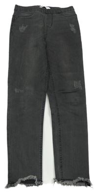 Šedé džegíny s prošoupáním Denim Co. 