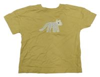 Pískové tričko s leopardem F&F