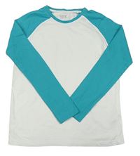 Bielo-jadeitové tričko Y.F.K.