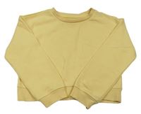 Žltá crop mikina PRIMARK