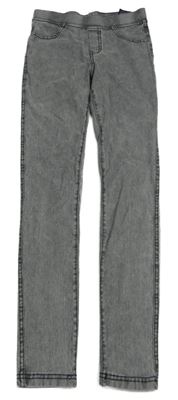 Šedé džegíny H&M
