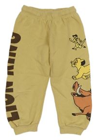 Béžové tepláky se Lvím králem ZARA