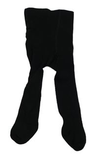 Černé vzorované punčocháče H&M