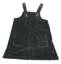 Tmavosivé menšestrové šaty George