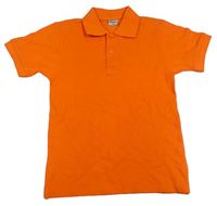 Oranžové polo tričko