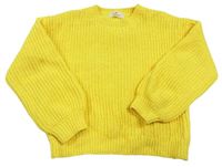 Hořčicový svetr H&M