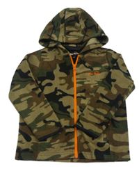 Army fleecová prepínaci funkčná mikina s kapucňou Peter Storm