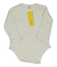 Nové - Bílé žebrované body Shein