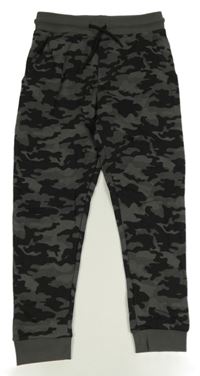 Sivo-čierne army tepláky George