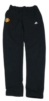 Černé fotbalové tepláky s FC Liverpool Adidas