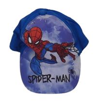 Modro-fialová kšiltovka se Spidermanem 