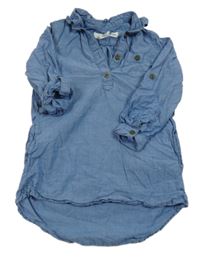 Svetlomodré ľahké rifľové šaty H&M