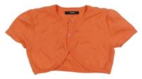 Oranžové svetrové bolerko George