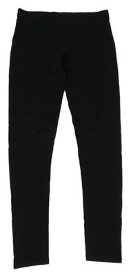 Čierne zateplené legíny C&A