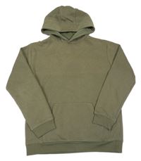 Khaki mikina s kapucňou Primark