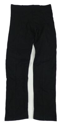 Čierne zateplené legíny H&M