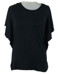 Dámské černé volné tričko Tchibo 