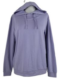 Dámská lila mikina s kapucí Up2Fashion 
