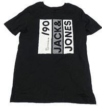 Čierne tričko Jack & Jones
