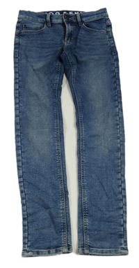 Modré teplákové skinny rifle C&A