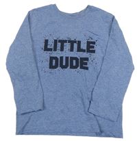 Světlemodré triko s nápisem Primark