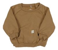 Hnedá mikina s vreckom M&S