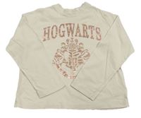 Smetanové triko s potiskem Harry Potter H&M