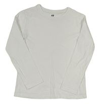 Bílé triko H&M