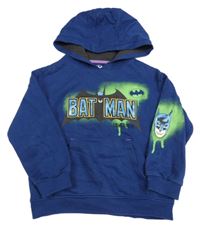 Tmavomodrá mikina s Batmanem a kapucňou M&S