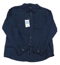 Nové - Tmavomodrá košeľa zn. Matalan