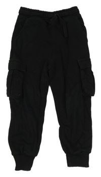 Černé cargo tepláky George