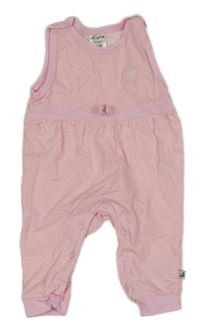 Svetloružový overal s bodkami Jacky