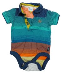 Farebné pruhované polo tričko Ted Baker