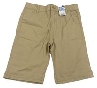 Béžové chino plátěné kraťasy Matalan