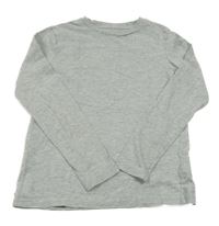 Šedé melírované triko H&M