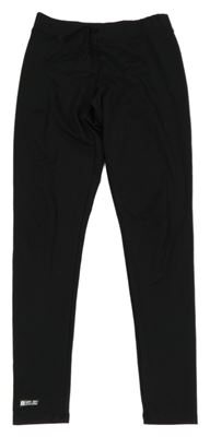 Černé uv legíny s logem OLAIAN