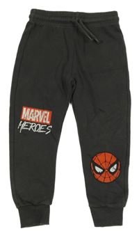 Tmavošedé tepláky se Spider-manem MARVEL
