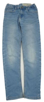 Svetlomodré skinny fit teplákové rifle Pepperts!