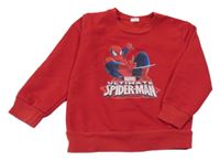 Červená mikina so Spider-manem