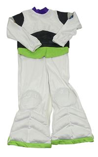 Kostým - Bílo-zelený overal s Buzzem Rakeťákem Disney