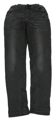 Antracitové skinny rifle Denim Co.