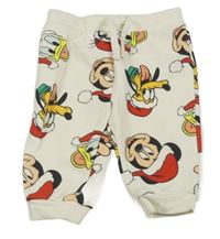Krémové tepláky s Mickeym a přáteli Primark