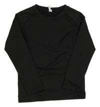 Černé sportovní triko