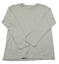 Sivé melírované tričko Studio