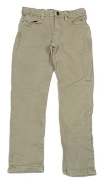 Béžové skinny rifle Mango